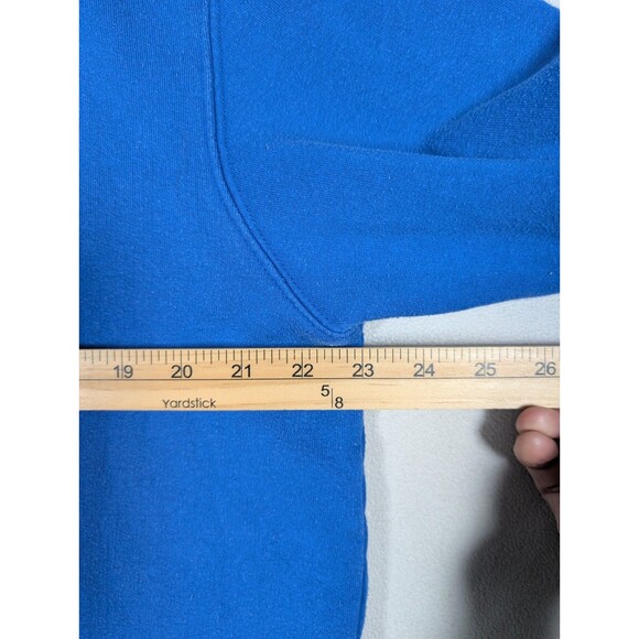 Vintage Disney Mickey Mouse & Friends Embroidered Sweatshirt Size L-XL Blue 90s - Picture 5 of 7